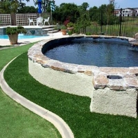 Artificial Turf Installation San Ysidro, New Mexico Home Putting Green, Swimming Pool Designs