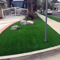 Best Artificial Grass Las Palomas, New Mexico Landscape Design, Front Yard Landscaping