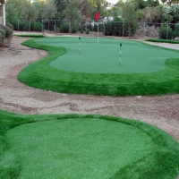 Fake Grass Tome, New Mexico Putting Green, Backyard Landscape Ideas