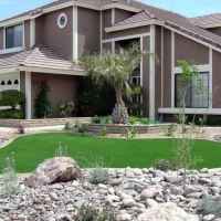 Fake Turf San Ysidro, New Mexico Backyard Deck Ideas, Front Yard Landscaping Ideas