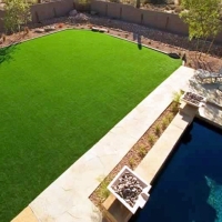 Faux Grass Regina, New Mexico Landscape Design, Backyard Pool