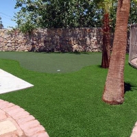 Green Lawn Texico, New Mexico Outdoor Putting Green, Backyard Landscape Ideas