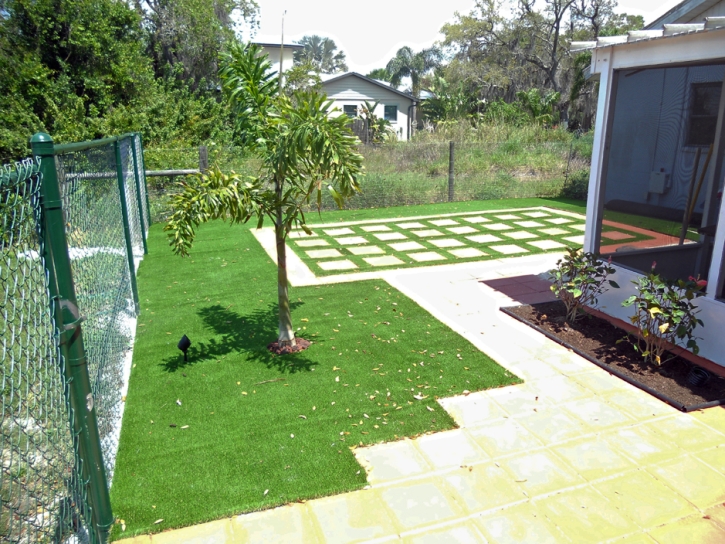 Fake Grass Canon, New Mexico Paver Patio, Backyard Landscaping