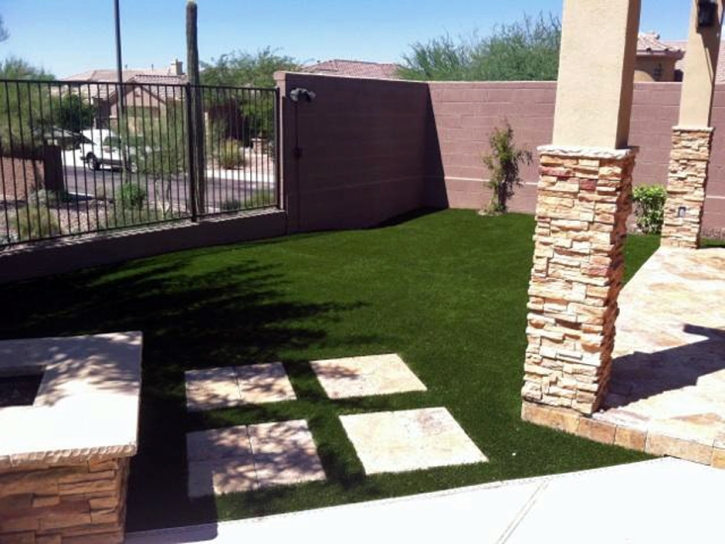 Fake Turf Chamita, New Mexico Lawns, Backyard