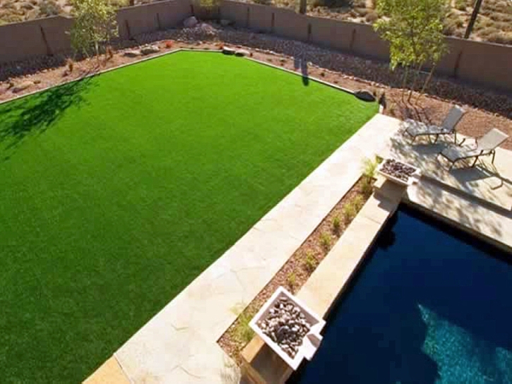 Faux Grass Regina, New Mexico Landscape Design, Backyard Pool