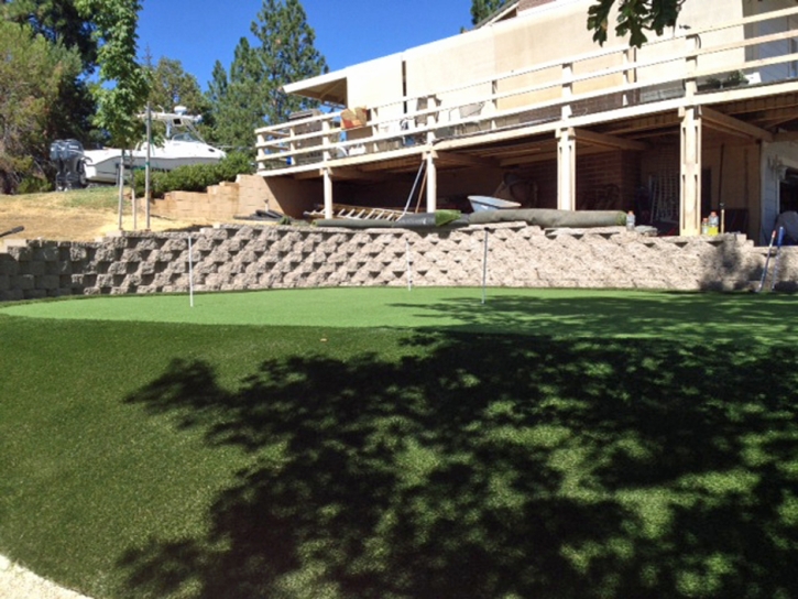 Installing Artificial Grass Fence Lake, New Mexico Putting Green Turf, Backyards